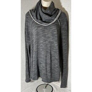 FP Beach Free People One Body (Sz L) Cocoon Cowl Neck Pullover Sweater Boho